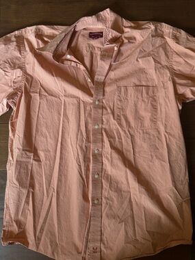Orange plaid men’s XLT shirt